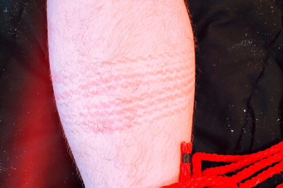 It’s Always a Good Session When You See Rope Marks Indented into Your Skin