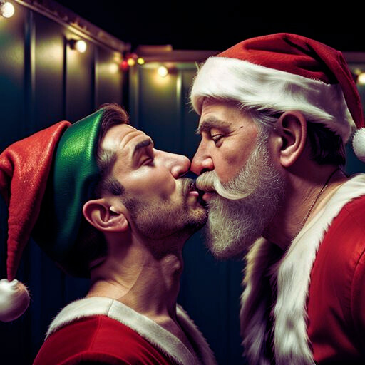 Santa’s Hot Holiday Bisexual Elfin Adventure